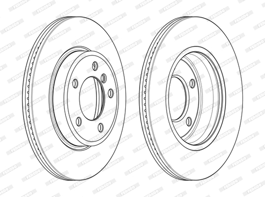 Brake Disc (DDF1066C-1-D)
