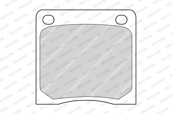 Brake Pad Set, disc brake (FDB39)