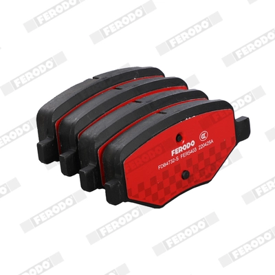 Brake Pad Set, disc brake (FDB4732-S)