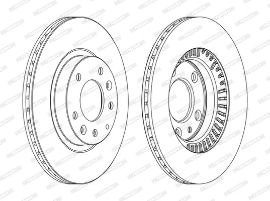 Brake Disc (DDF1657C)