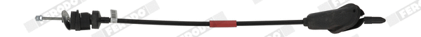 Cable Pull, clutch control (FCC422814)