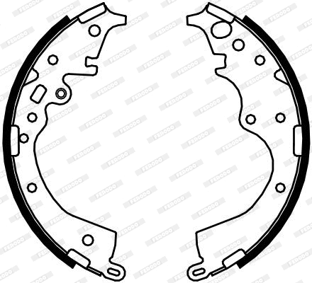 Brake Shoe Set (FSB4122)