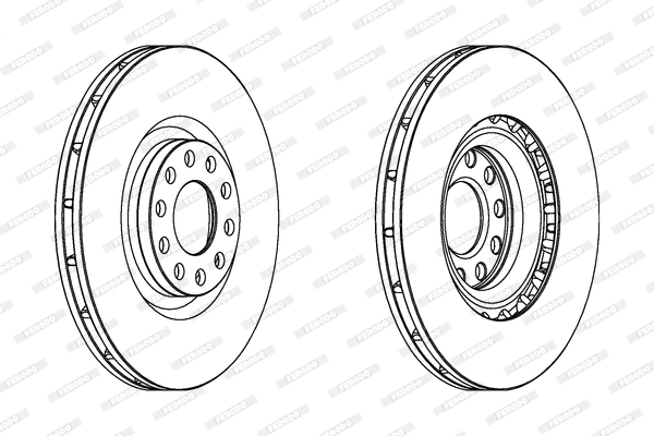 Brake Disc (DDF1166C-1)