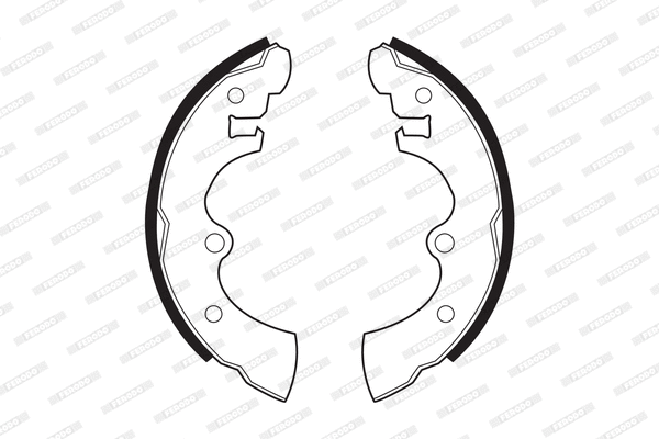 Brake Shoe Set (FSB140)