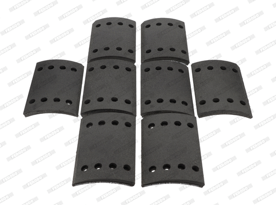 Brake Lining Kit, drum brake (K19515.0-F3658)