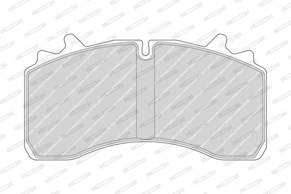 Brake Pad Set, disc brake (FCV1828)