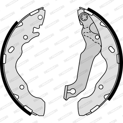 Brake Shoe Set (FSB4195)