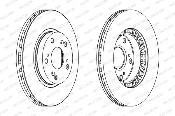 Brake Disc (DDF1496)