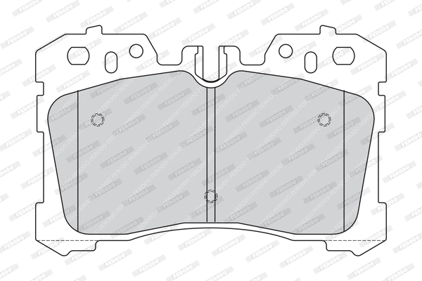 Brake Pad Set, disc brake (FDB4277)