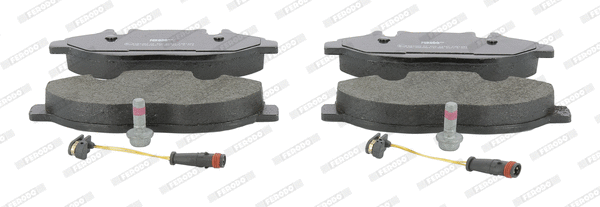 Brake Pad Set, disc brake (FDB1493)