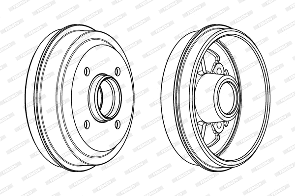 Brake Drum (FDR329121)