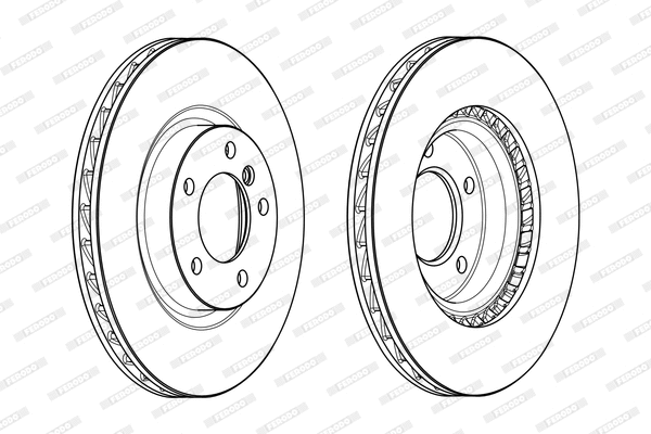 Brake Disc (DDF773)