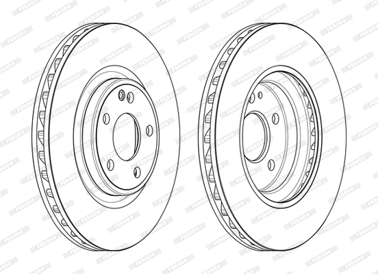 Brake Disc (DDF2545C)