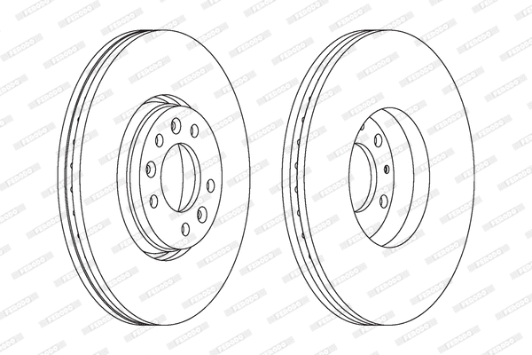 Brake Disc (DDF1615)