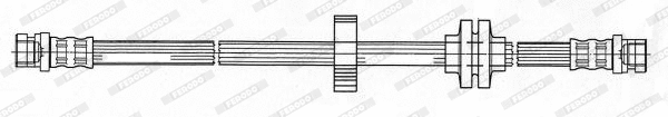 Brake Hose (FHY2596)