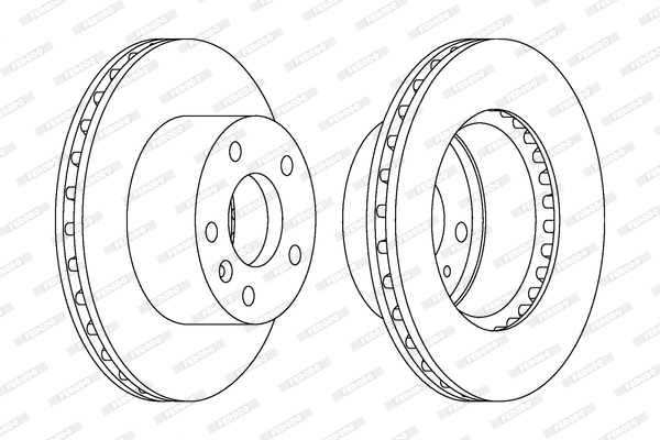 Brake Disc (DDF1643)