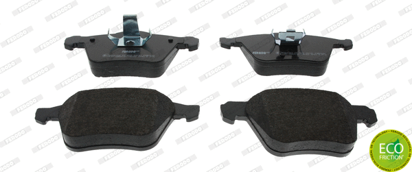 Brake Pad Set, disc brake (FDB1631)