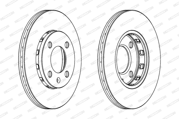 Brake Disc (DDF812)