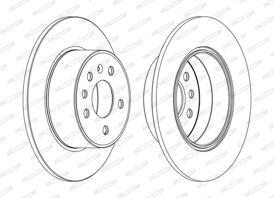 Brake Disc (DDF1083C)