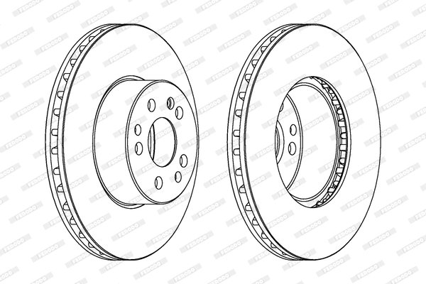 Brake Disc (DDF629)
