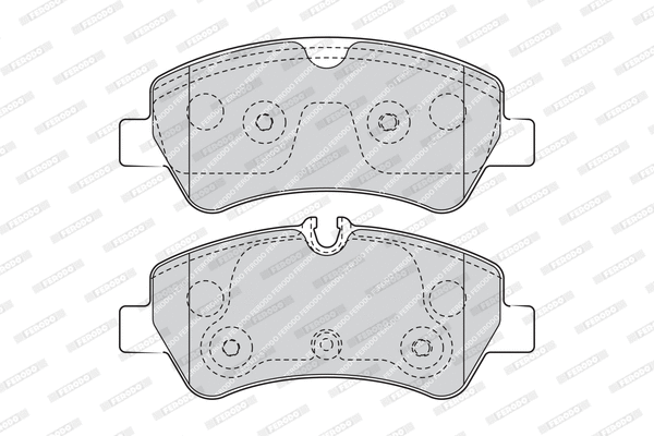 Brake Pad Set, disc brake (FVR4398)