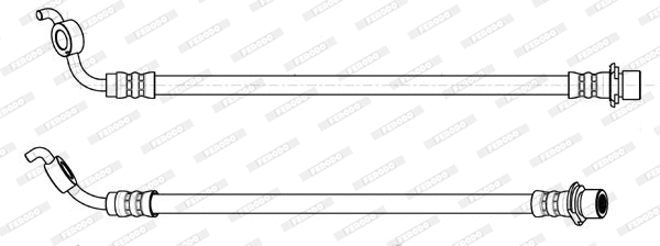 Brake Hose (FHY2849)