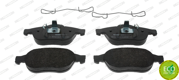 Brake Pad Set, disc brake (FDB1541)