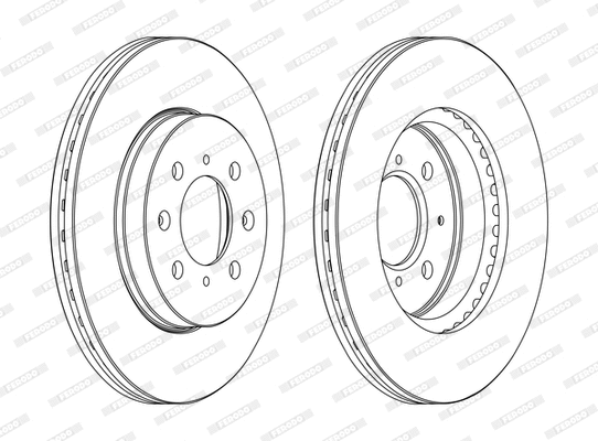 Brake Disc (DDF1510C)