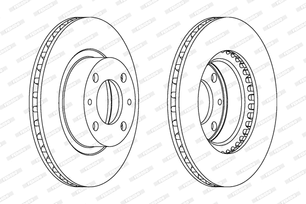 Brake Disc (DDF582)
