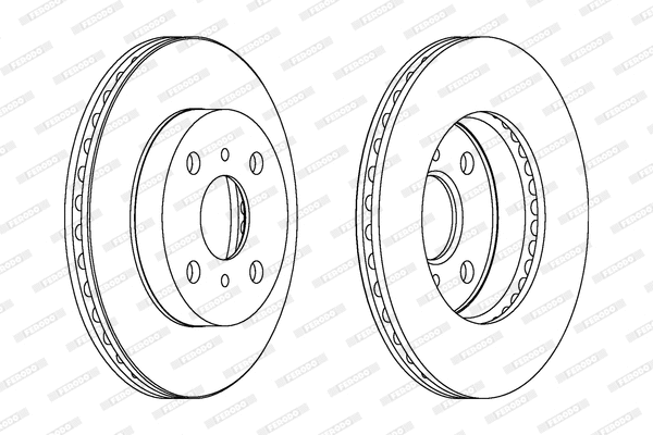 Brake Disc (DDF1084)