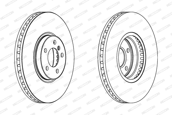 Brake Disc (DDF1584C-1)