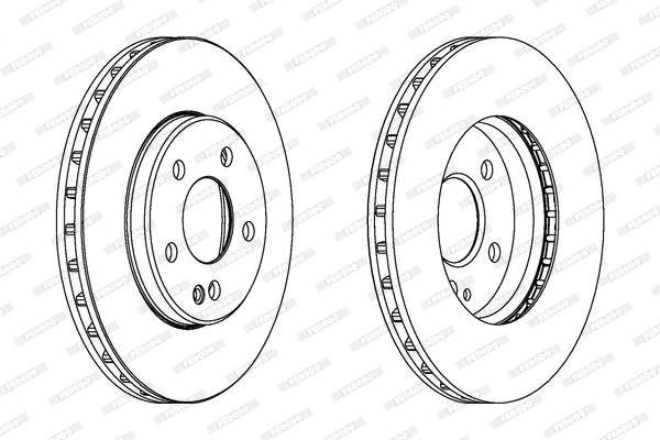 Brake Disc (DDF1316)