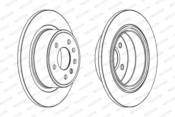 Brake Disc (DDF698)