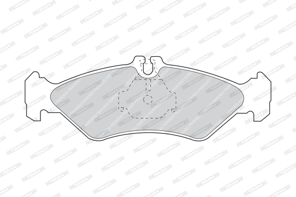 Brake Pad Set, disc brake (FDB1039)