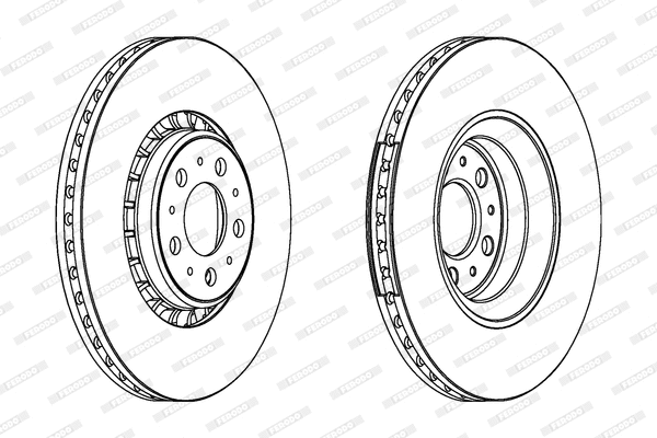 Brake Disc (DDF1371)
