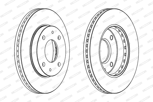 Brake Disc (DDF1614)