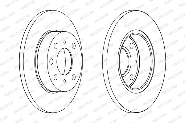 Brake Disc (DDF203)