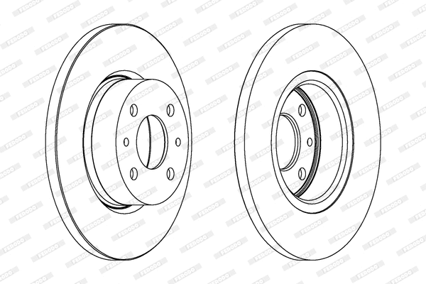 Brake Disc (DDF129)