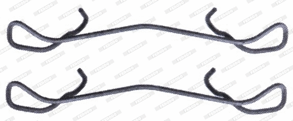 Accessory Kit, disc brake pad (FBA536)