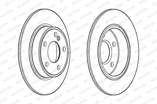 Brake Disc (DDF2335C)
