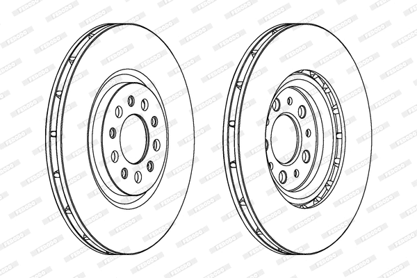 Brake Disc (DDF1455)