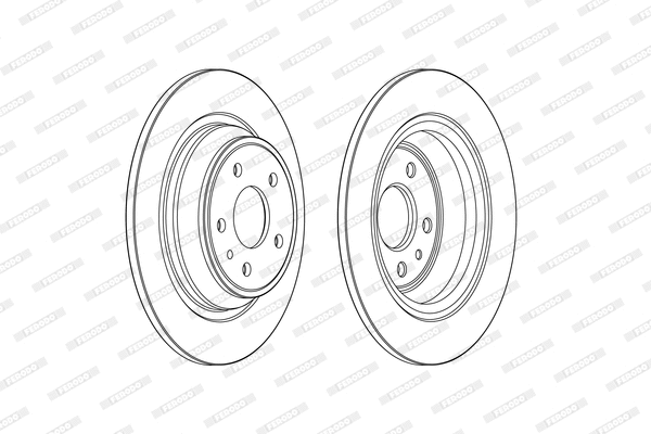 Brake Disc (DDF2338C)