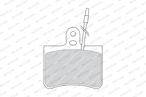Brake Pad Set, disc brake (FDB98)