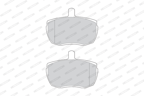 Brake Pad Set, disc brake (FVR989)