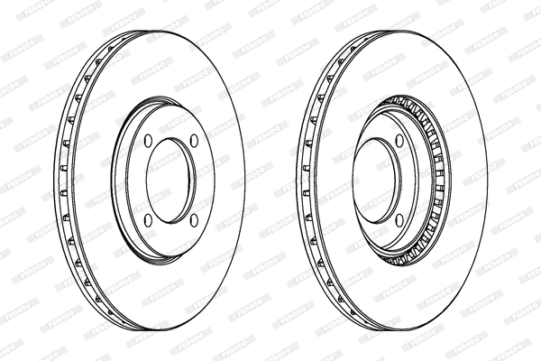 Brake Disc (DDF299)