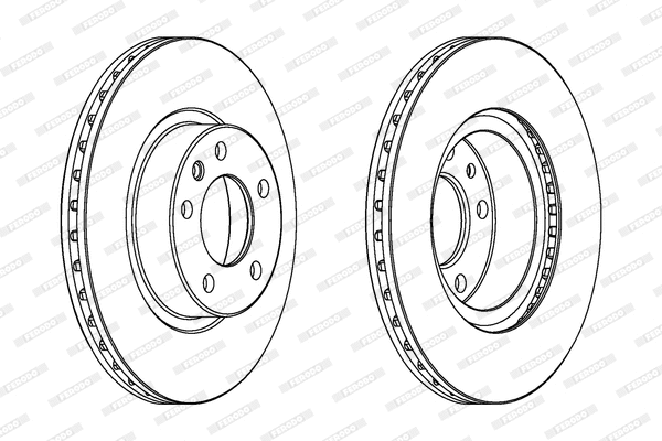 Brake Disc (DDF697)