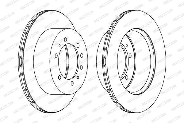 Brake Disc (DDF976)