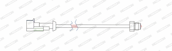 Warning Contact, brake pad wear (FAI207)