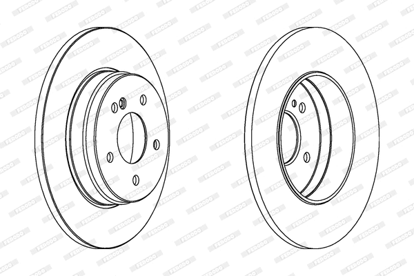 Brake Disc (DDF1251)