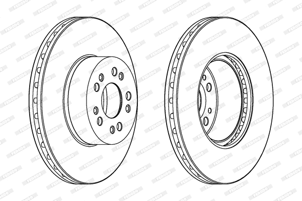 Brake Disc (DDF1061)